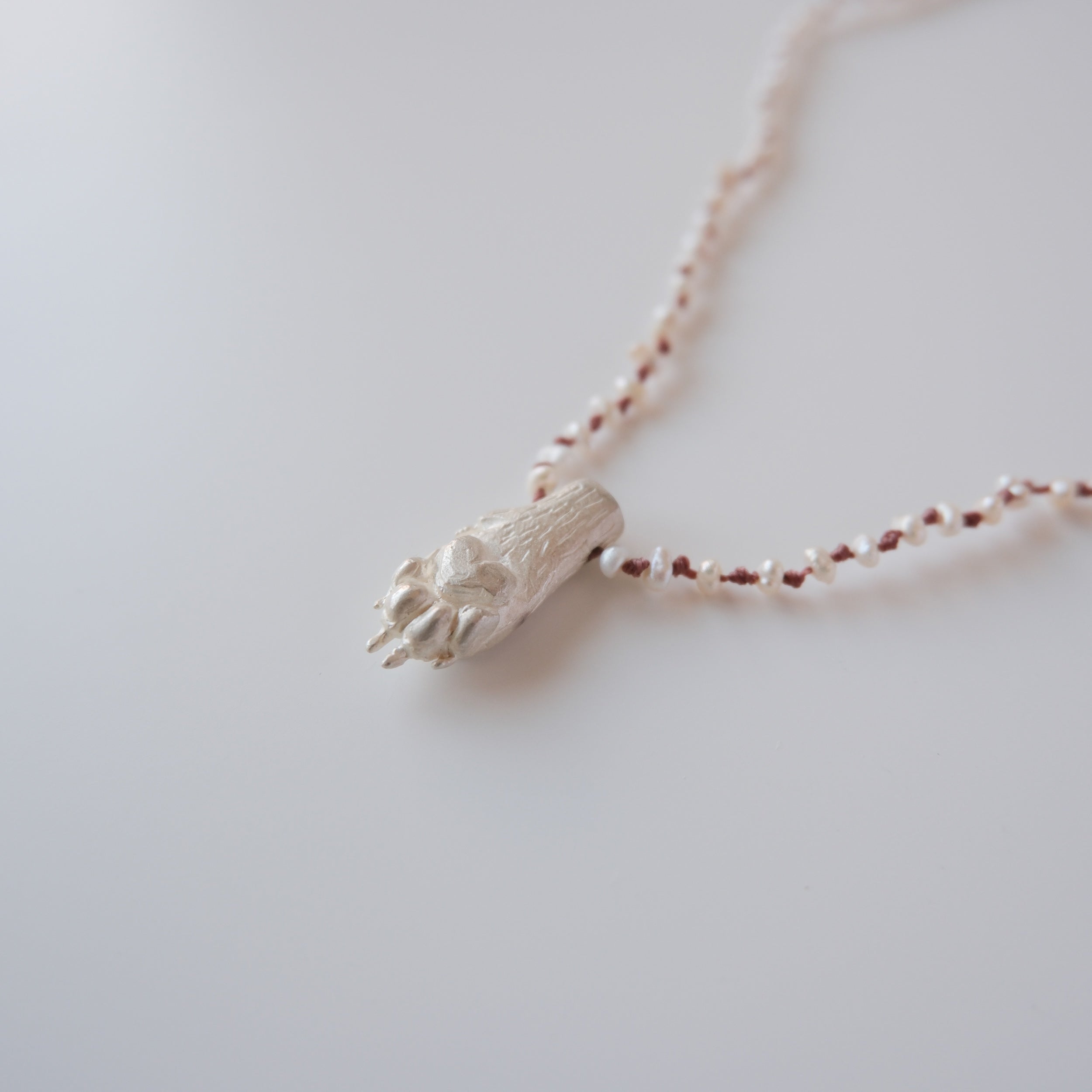 Short Pearl Necklace "Patita"